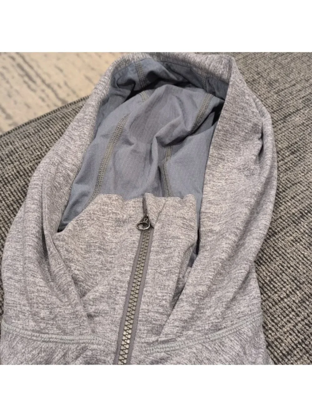 Lululemon Stride Jacket II Heathered Medium Grey / Ambient Grey